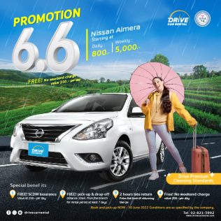 Daily car rental Promotion