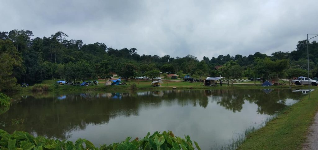 บรรยากาศ ลานกางเต็นท์ลำตะคอง