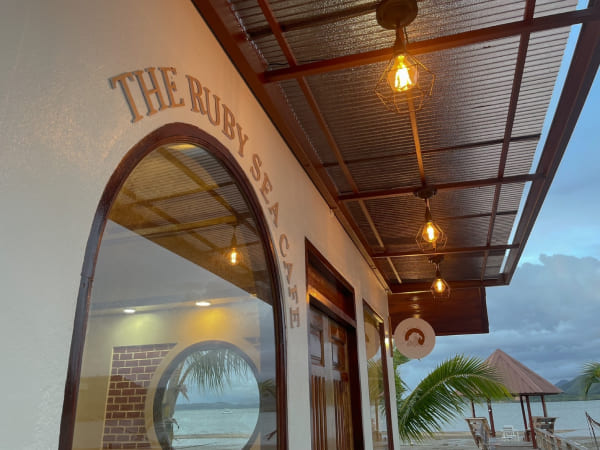 หน้าร้านคาเฟ่ Therubysea.cafe