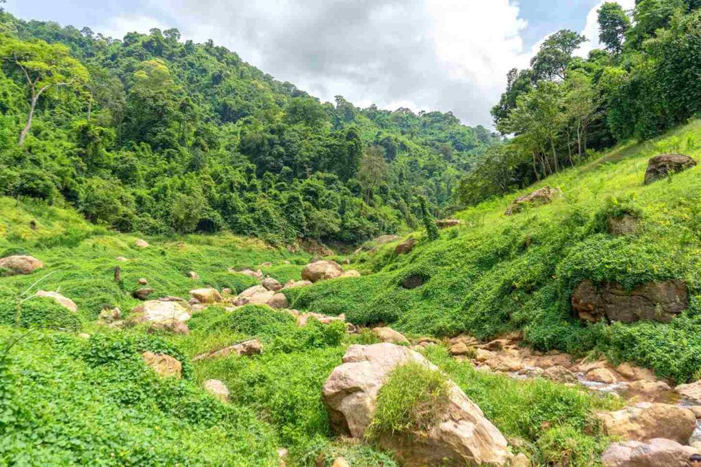 khao chong lom at nakhon nayok in thailand