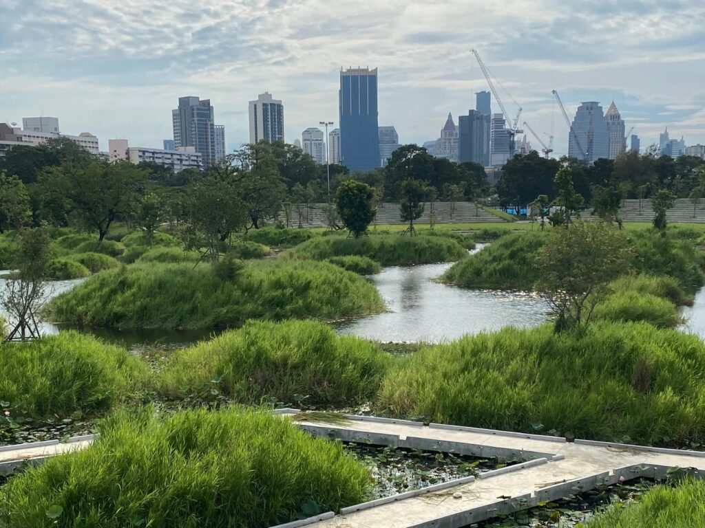 สวนสาธารณะในเมือง