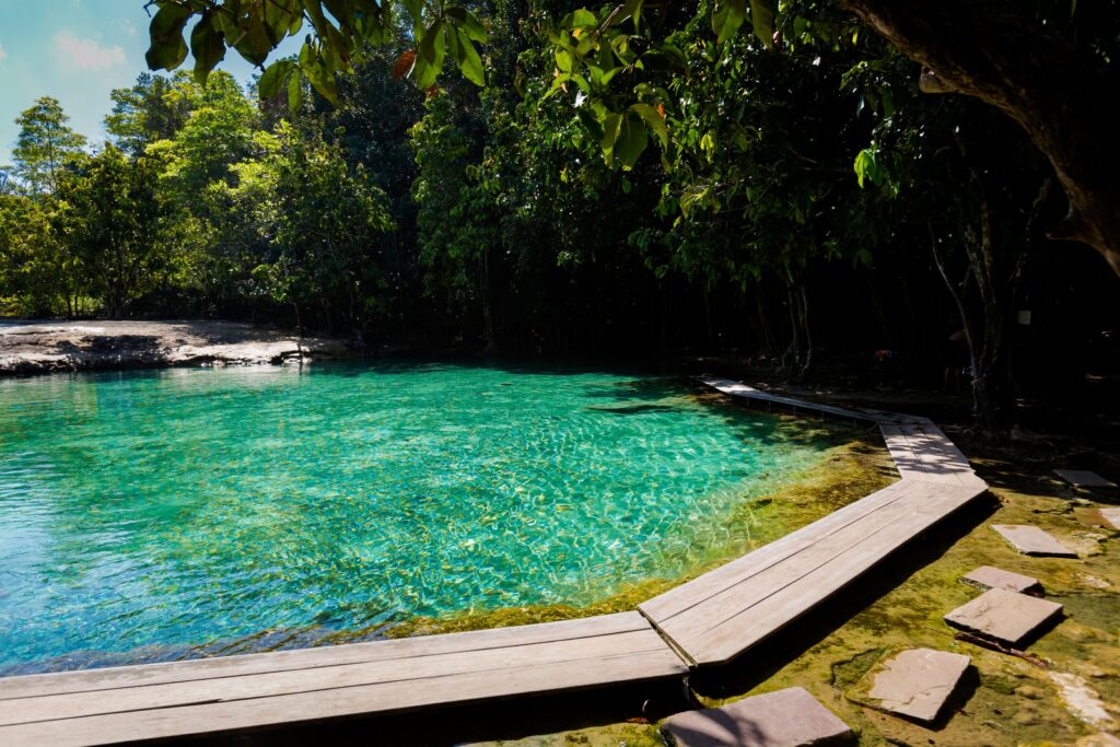 สระมรกต สถานที่เที่ยวกระบี่