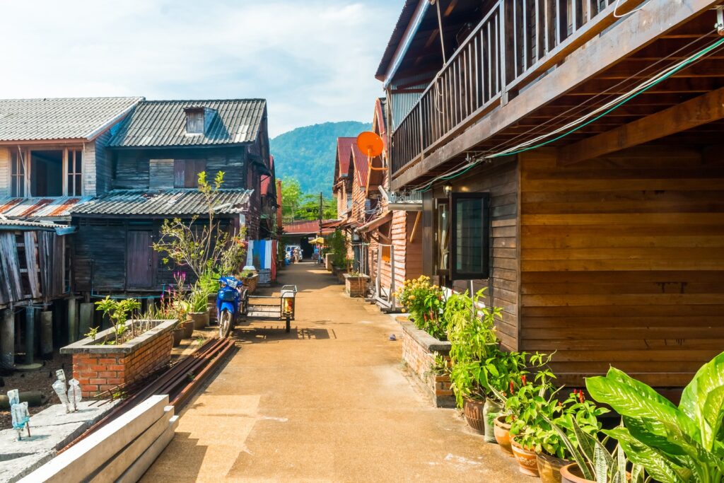 ย่านเมืองเก่าลันตา ที่เที่ยวกระบี่