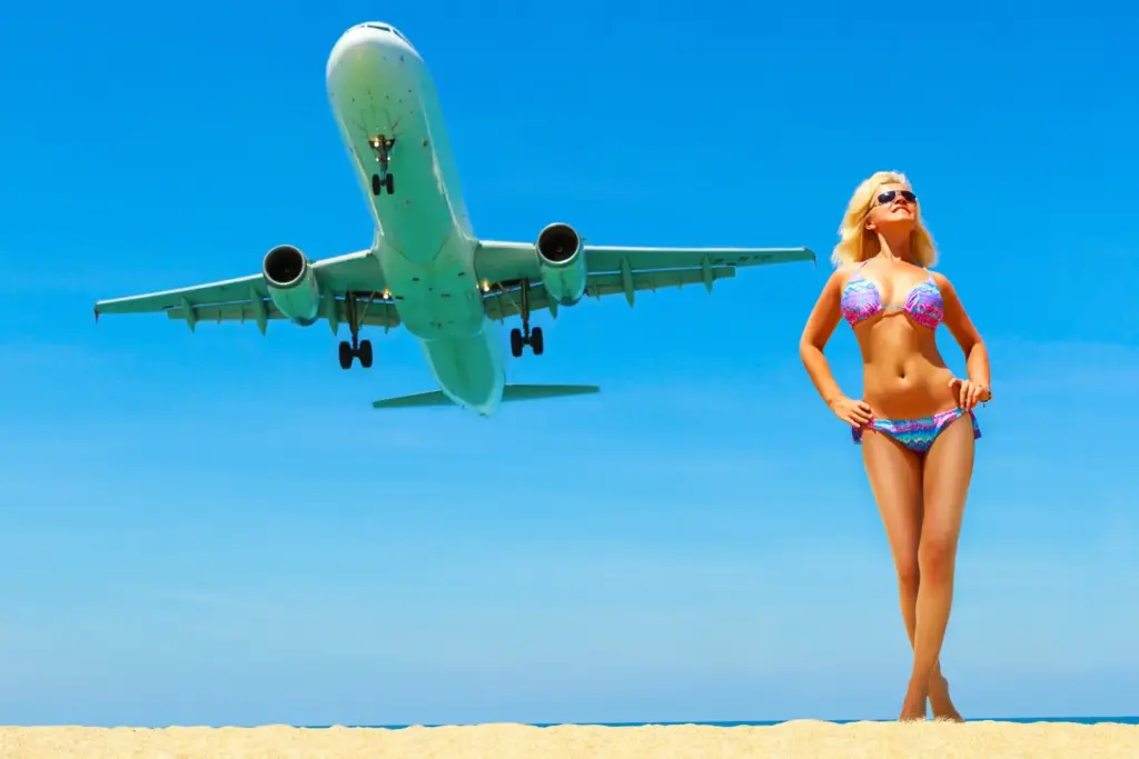 หาดไม้ขาว (Plane Spotting)