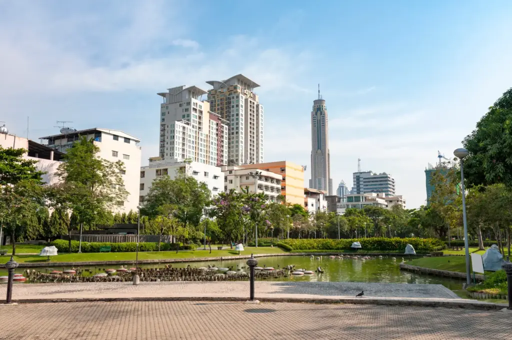 บรรยากาศสวนสันติภาพ